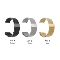 Pulsos Milanese Para Amazfit BIP GTS GTR o Smartwatch 20mm Acero Colores