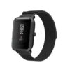 Pulsos Milanese Para Amazfit BIP GTS GTR o Smartwatch 20mm Acero Colores | Amazfit Watch | Negro
