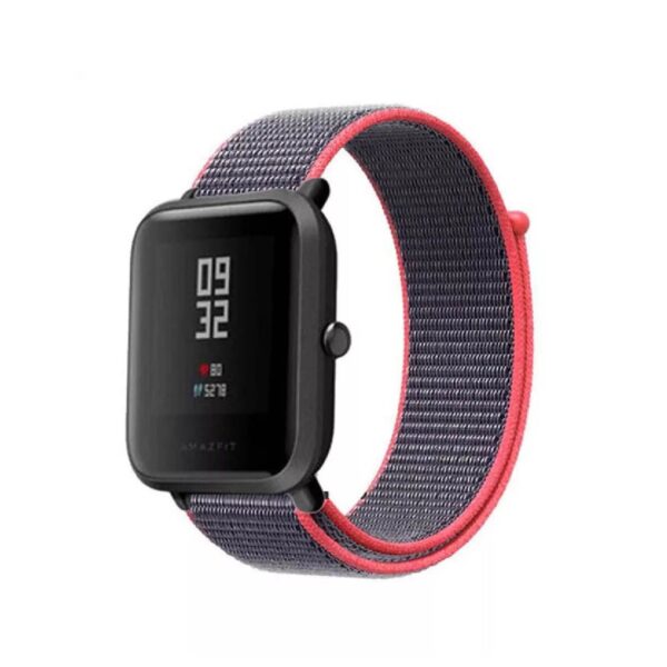 Pulsos Nylon Loop Para Amazfit o Smartwatch 20mm Colores