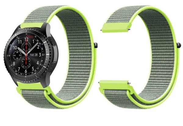Pulsos En Nylon Loop Para Smartwatch Samsung 20mm 22mm Colores