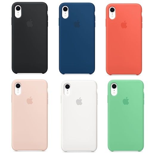 Silicone Case Para IPHONE XR Colores Varios