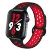 Pulsos Fit Sports Para Apple Watch Todas Las Series | Apple Watch | Negro Rojo