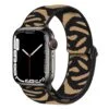 Pulsos Safari Para Apple Watch Todas Las Series | Apple Watch | Flash Gold Zebra