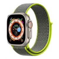 Pulsos Easy Loop Para Apple Watch Todas Las Series — Tamaño: 38/40/41/42mm, Color: Flash Green