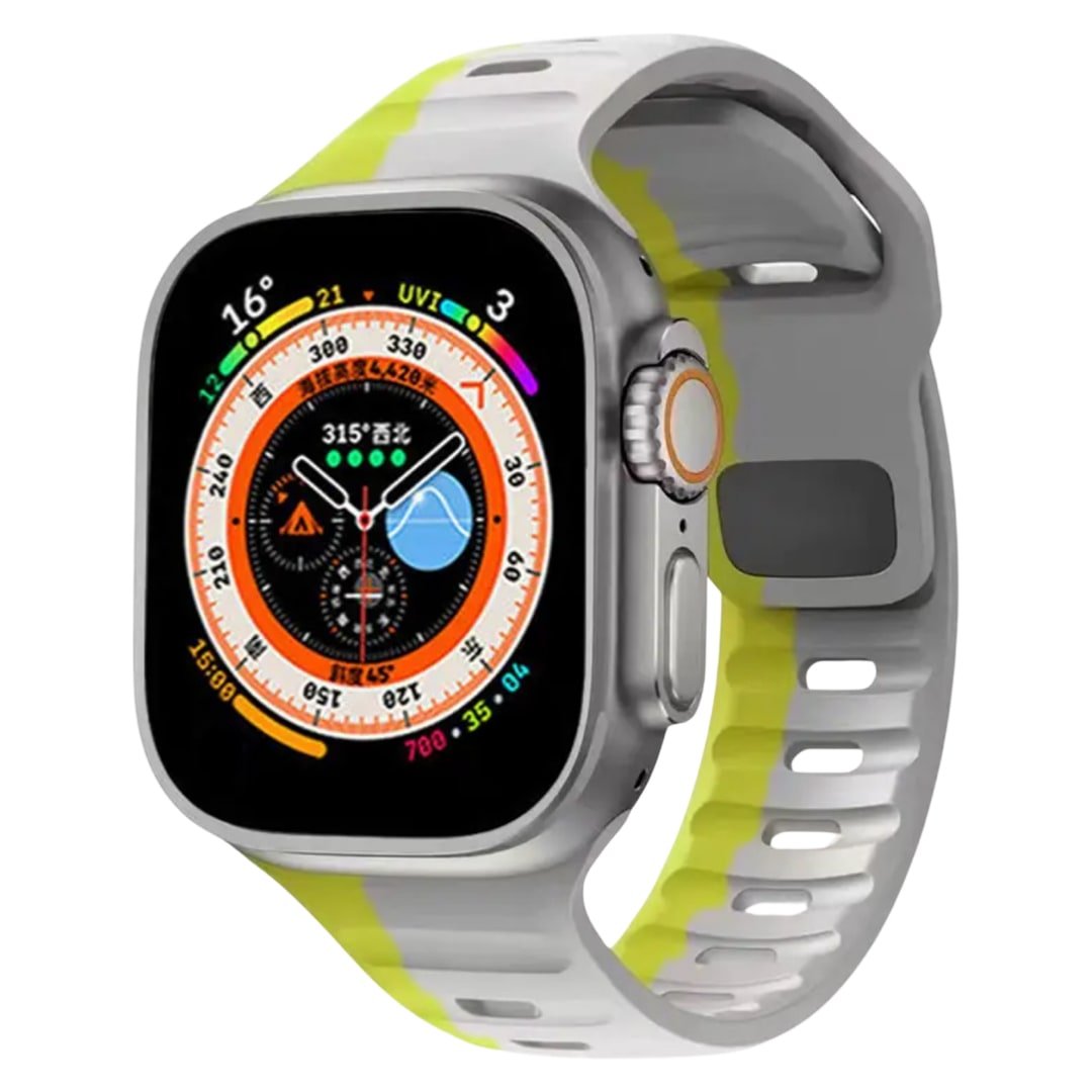 pulso summit para apple watch new flash green