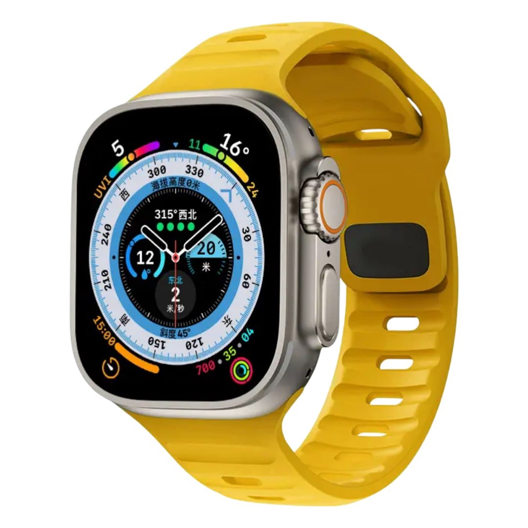 pulso summit para apple watch new yellow