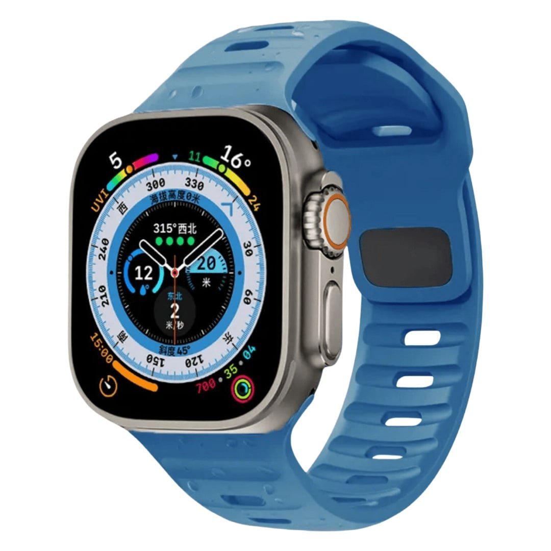 pulso summit para apple watch prussian blue