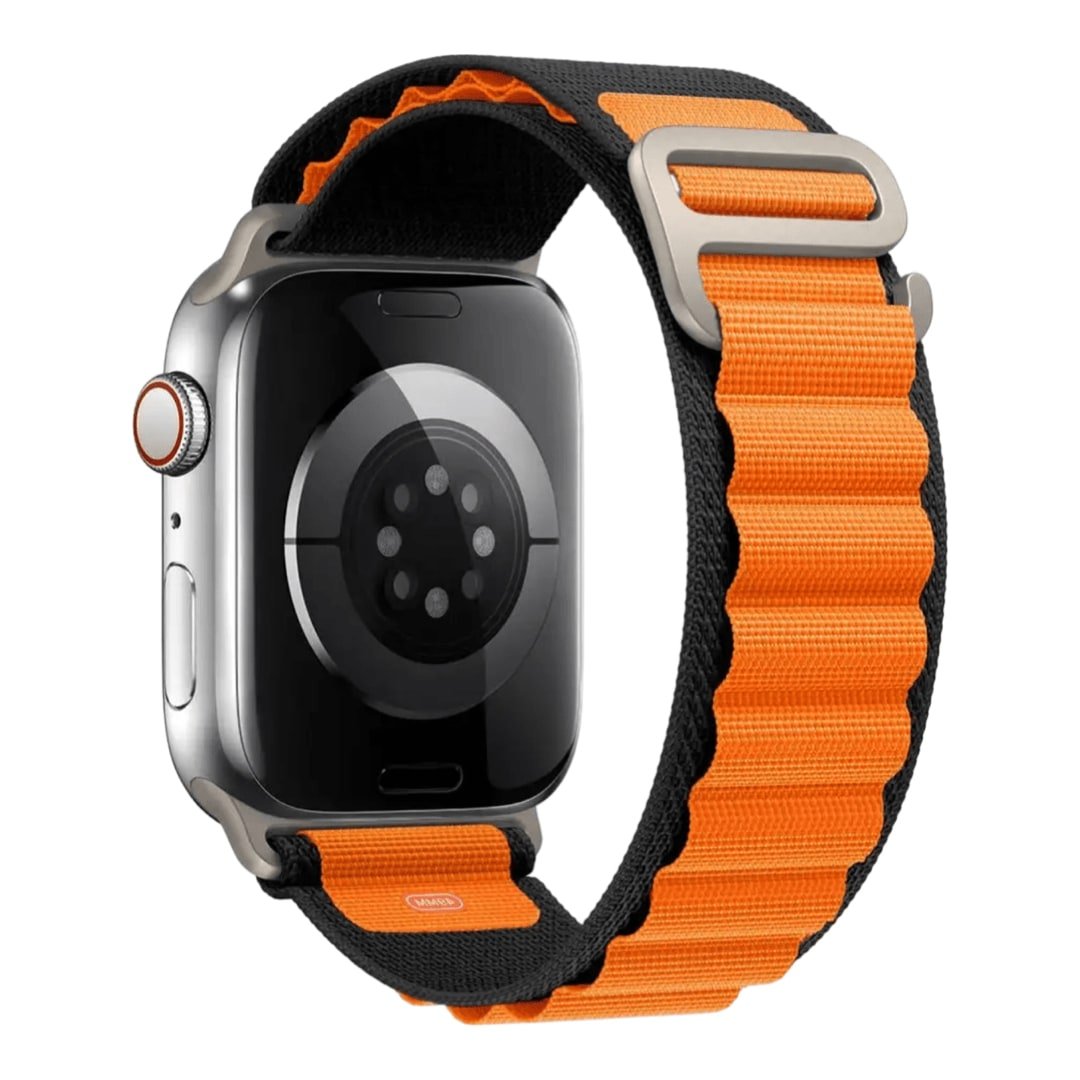 pulso xtreme para apple watch Black Orange