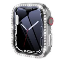 Protectores Diamond 360+ Para Apple Watch Series 1,2,3,4,5,6,7,8,9,SE — Tamaño: 45mm, Color: Transparente.