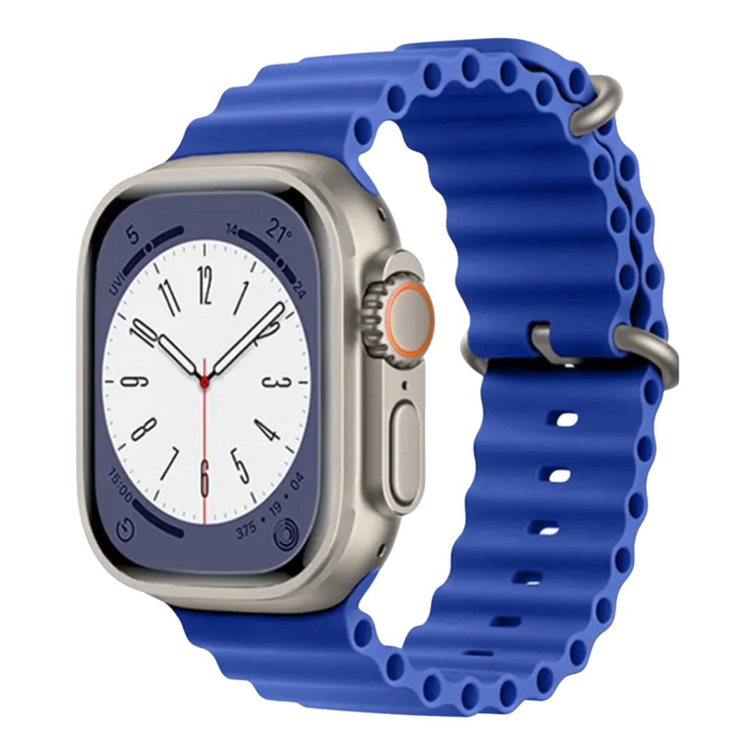 Pulsos Blaze para Apple Watch Todas Las Series — Tamaño: 38/40/41/42mm, Color: Navy Blue